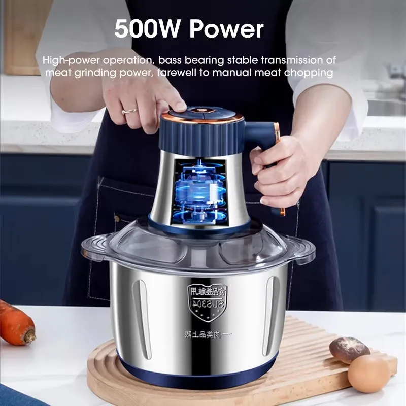 5L Large Capacity Electric Mea - Food Processor Large reseña y precio