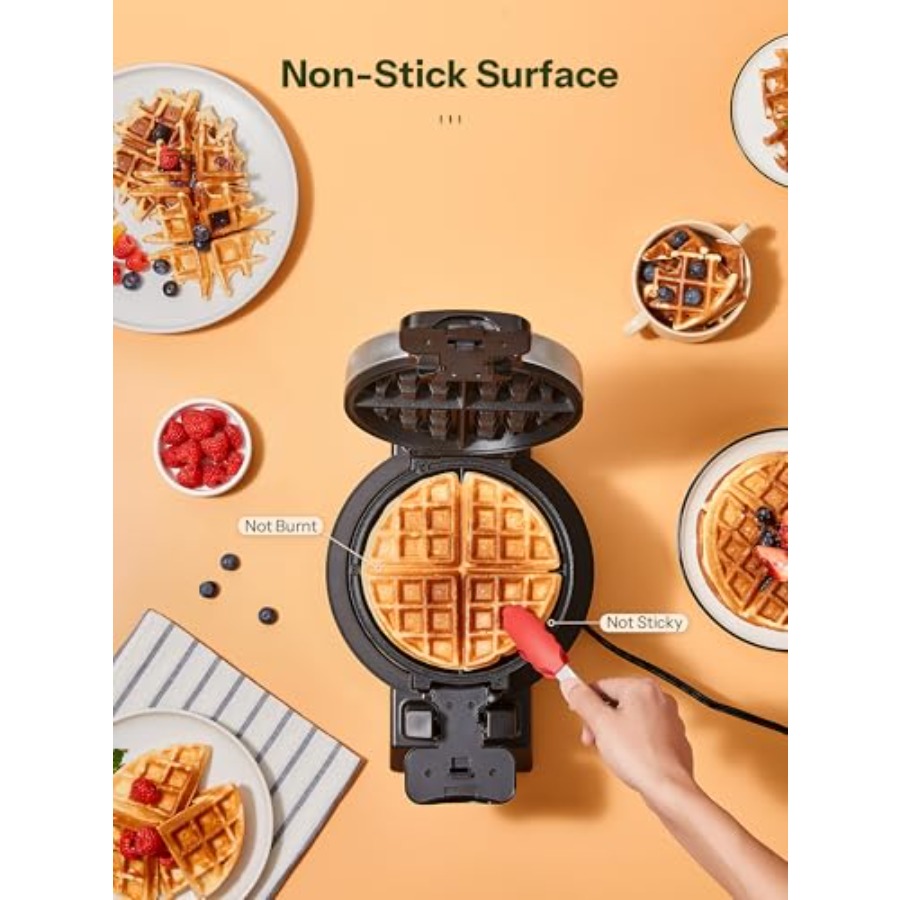 Classic Waffle Iron Double Bel - Waffle Iron Belgian reseña y precio