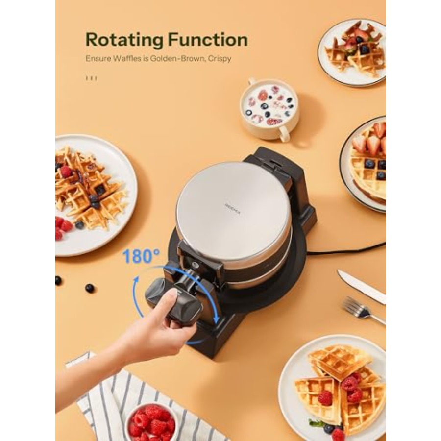 Classic Waffle Iron Double Bel - Waffle Iron Belgian reseña y precio