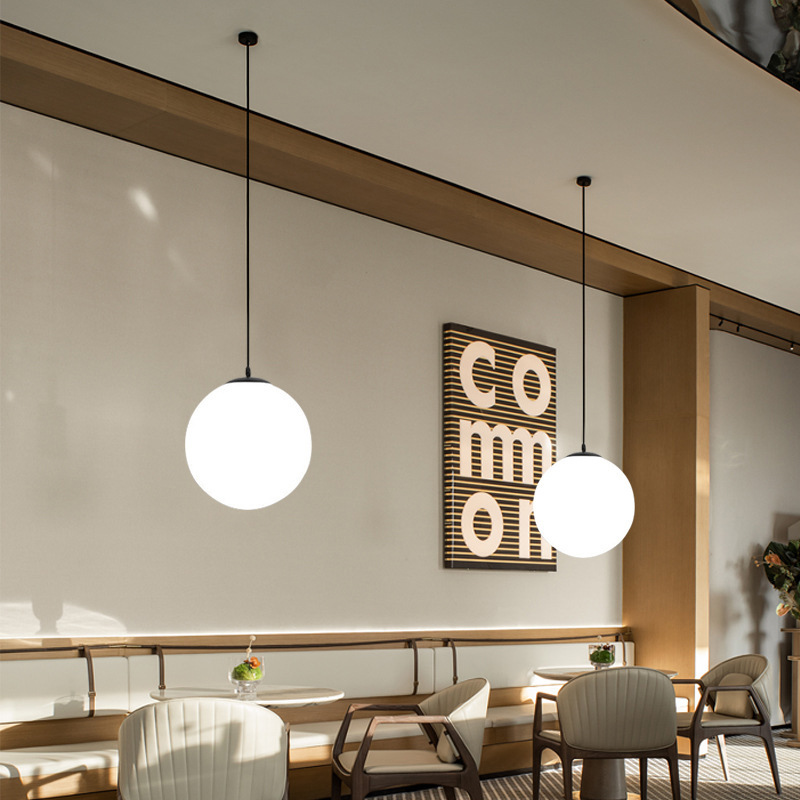 Dining Room Hanging Lamp Globe - Kitchen Appliances In White reseña y precio